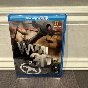 WWII in 3D Blu-ray Disc - Blue Case Movie DVD